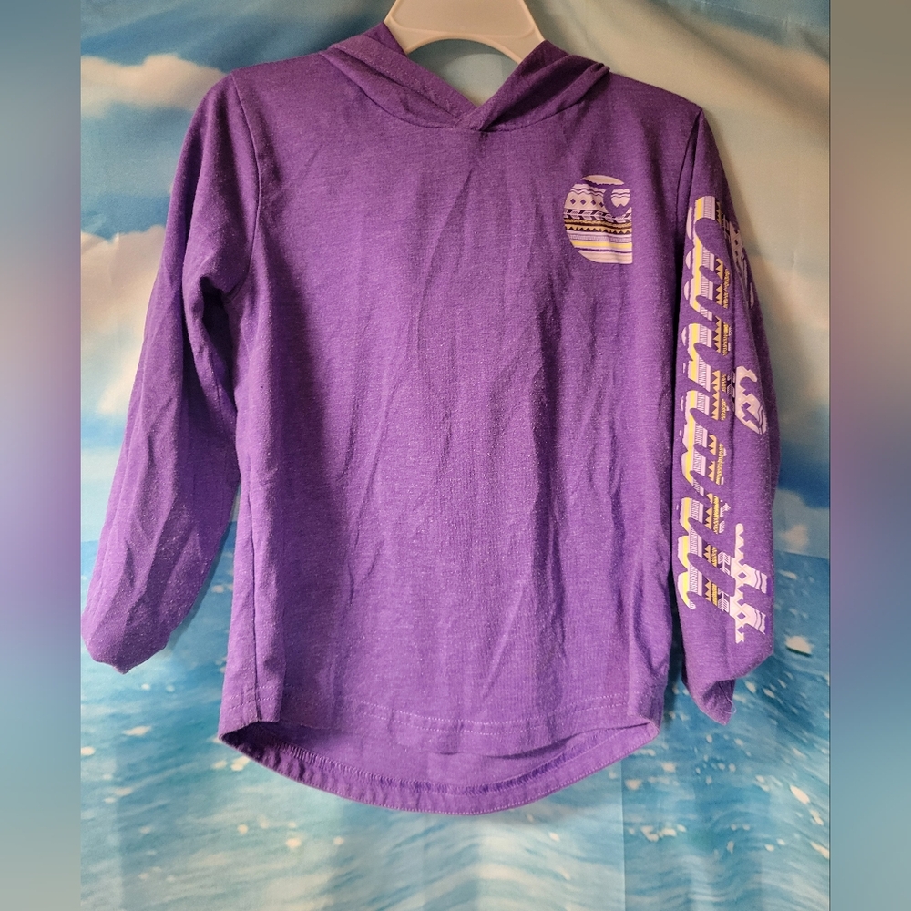 Carhartt Kids Purple Hoodie Long Sleeve Tshirt Size 4
